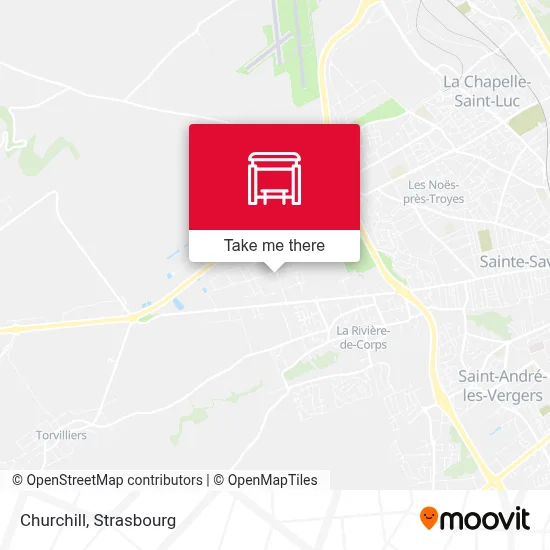 Churchill map
