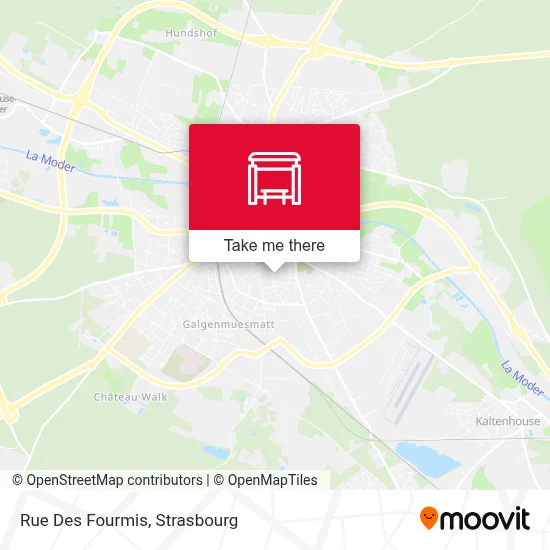 Mapa Rue Des Fourmis