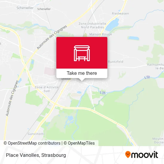Place Vanolles map