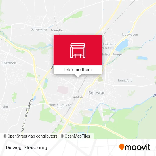 Dieweg map