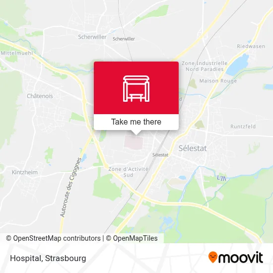 Hopital map