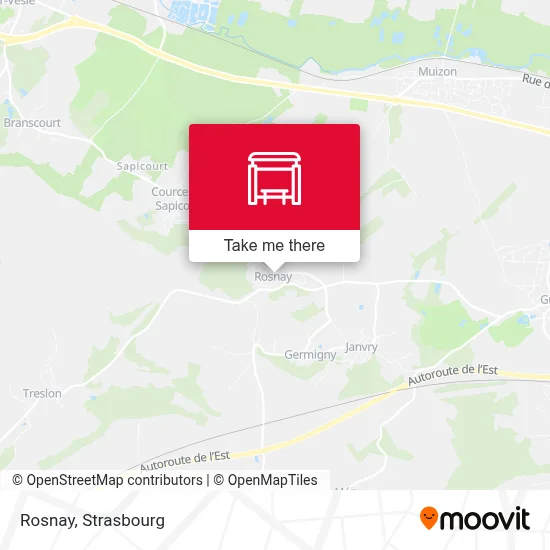 Rosnay map