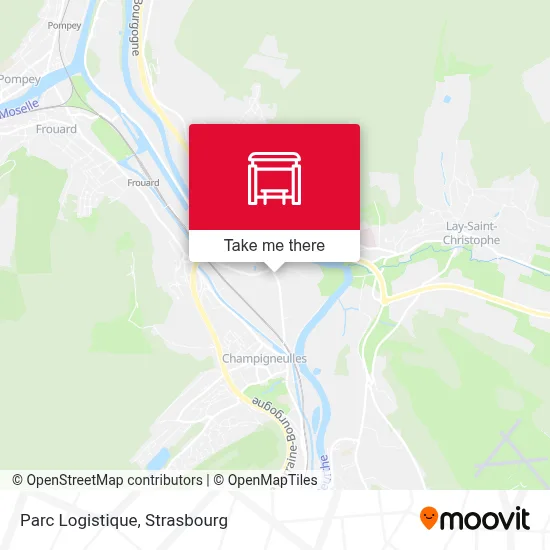 Parc Logistique map