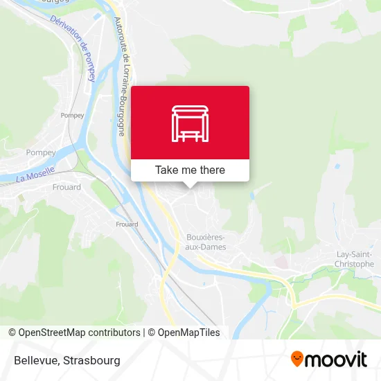 Bellevue map