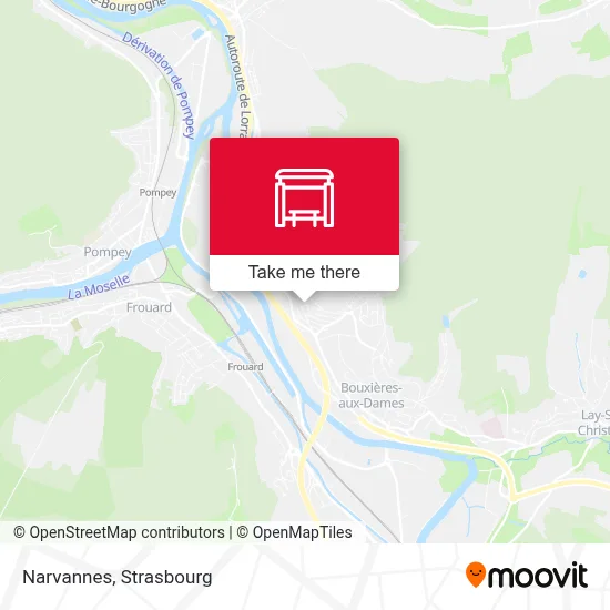 Narvannes map