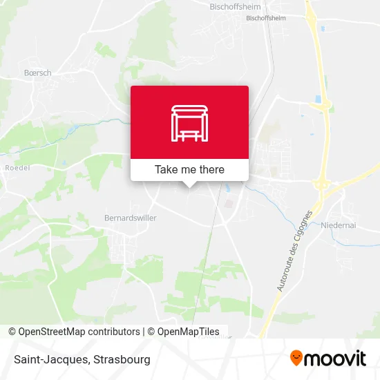 Saint-Jacques map