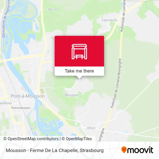Mousson - Ferme De La Chapelle map