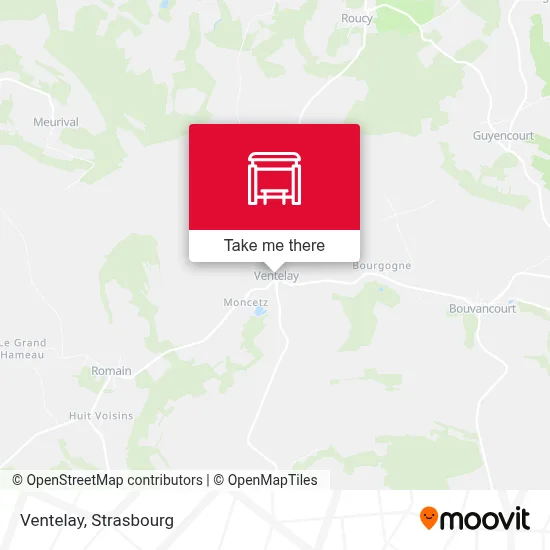Ventelay map