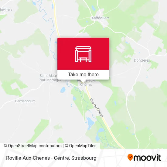 Roville-Aux-Chenes - Centre map