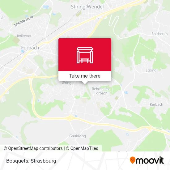 Bosquets map