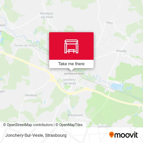 Jonchery-Sur-Vesle map