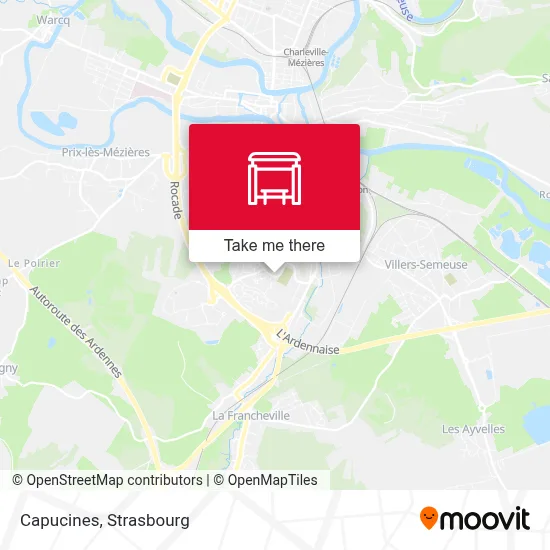 Capucines map