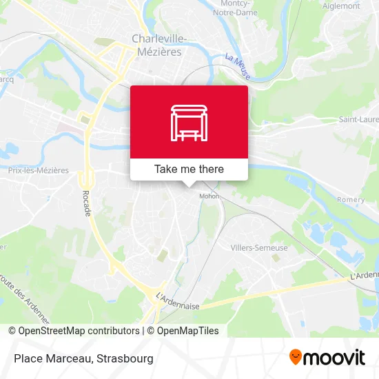 Place Marceau map