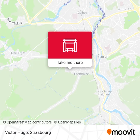 Victor Hugo map
