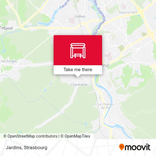 Jardins map