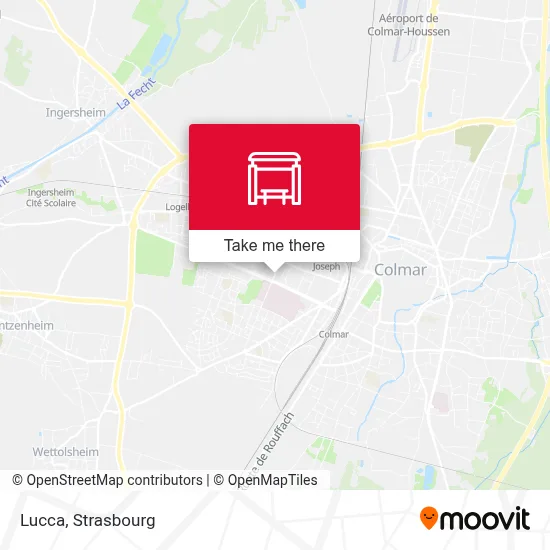 Lucca map