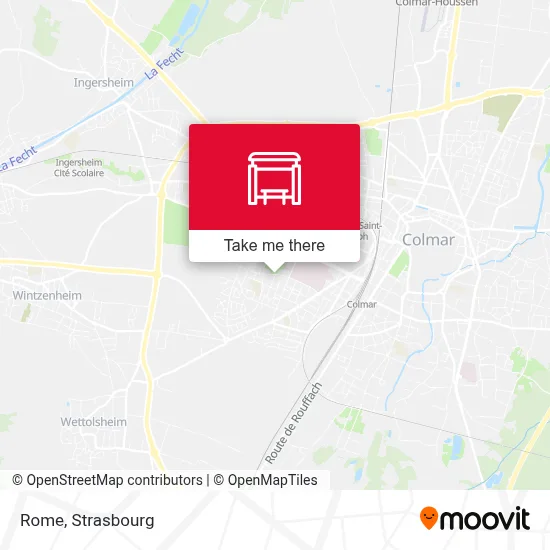 Rome map