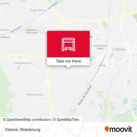 Vienne map