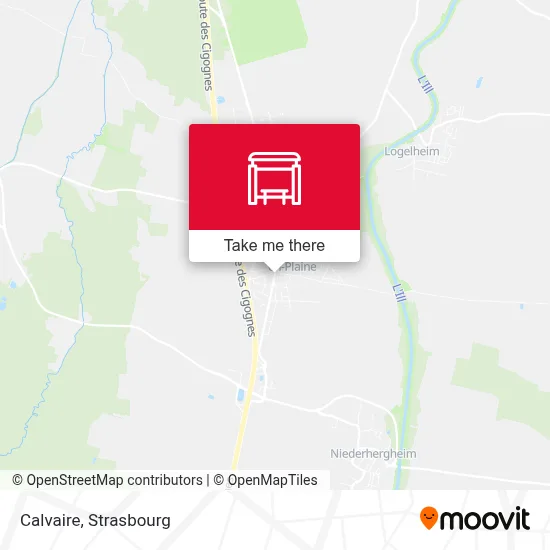 Calvaire map
