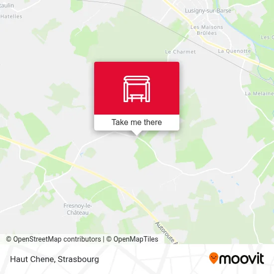 Haut Chene map