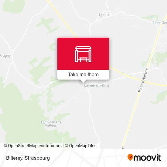 Billerey map