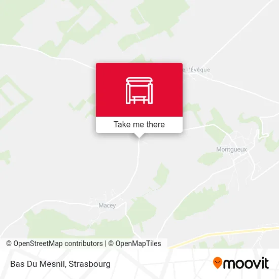 Bas Du Mesnil map