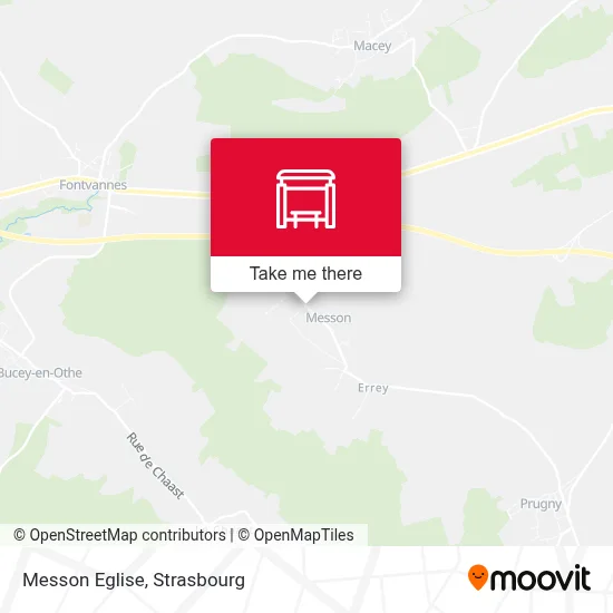 Messon Eglise map
