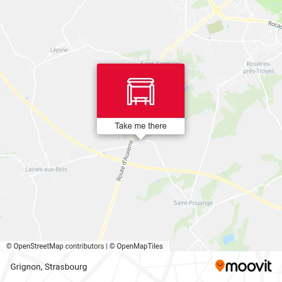 Grignon map