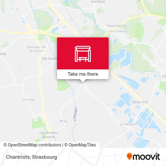 Chantriots map