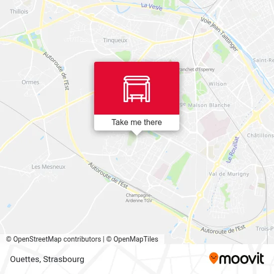 Ouettes map