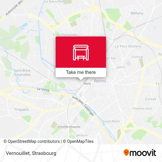 Vernouillet map