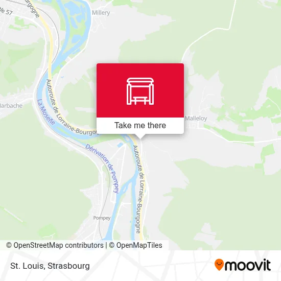 St Louis map