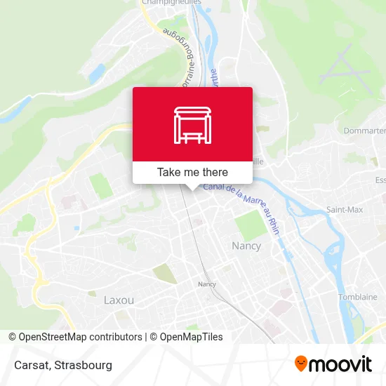 Carsat map