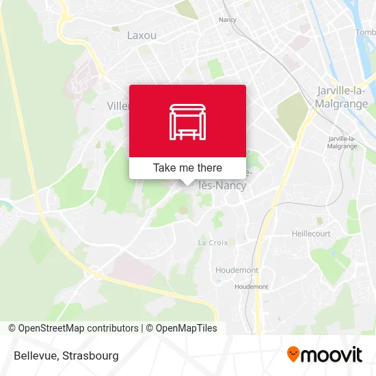 Bellevue map