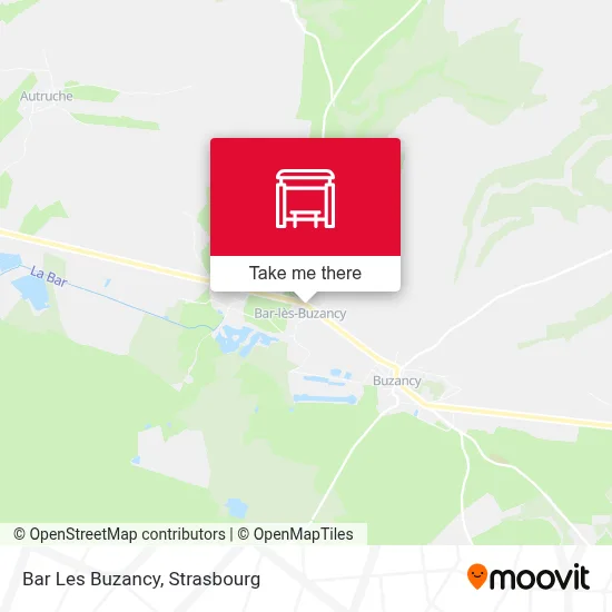 Bar Les Buzancy map