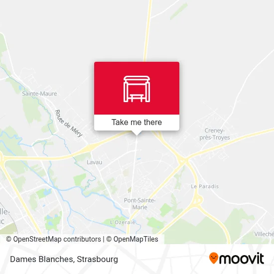 Dames Blanches map