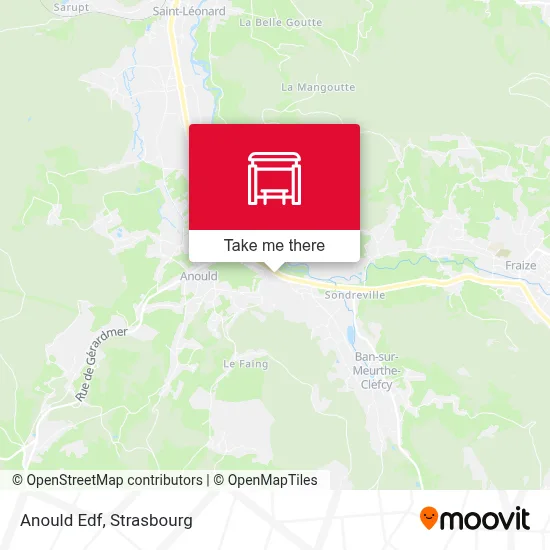 Anould Edf map