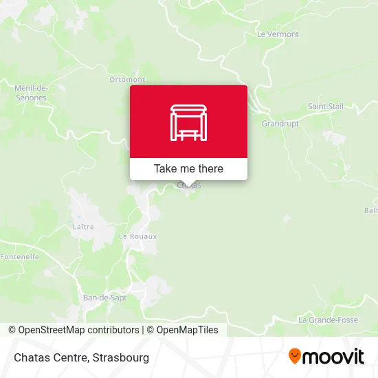 Chatas Centre map