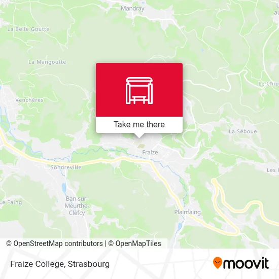 Fraize College map