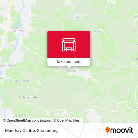 Mandray Centre map