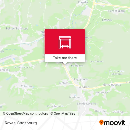 Raves map