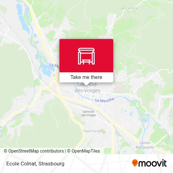Ecole Colnat map