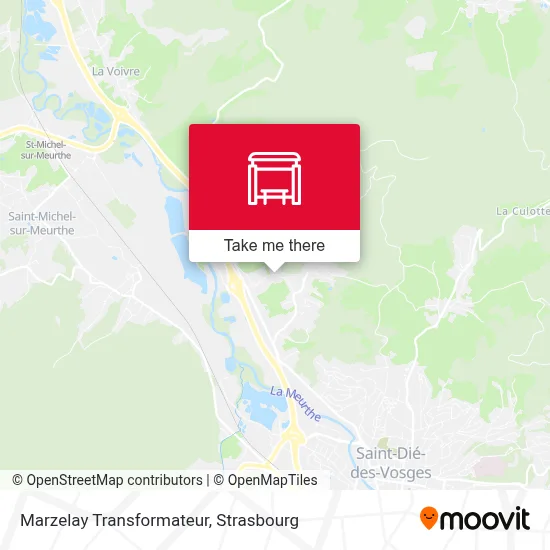 Marzelay Transformateur map