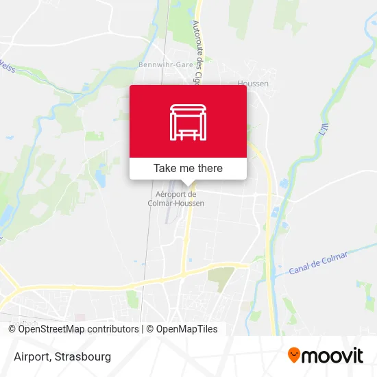 Aeroport map