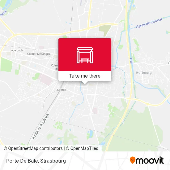 Porte De Bale map