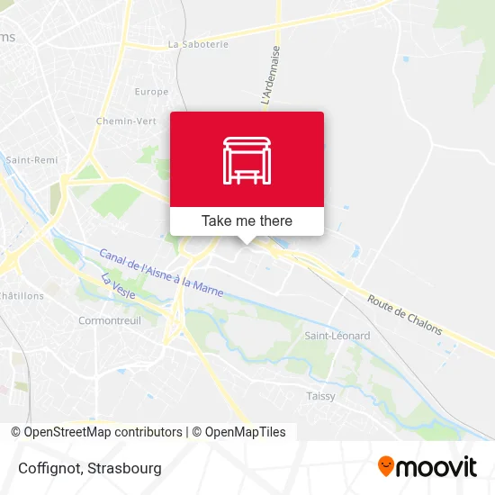Coffignot map