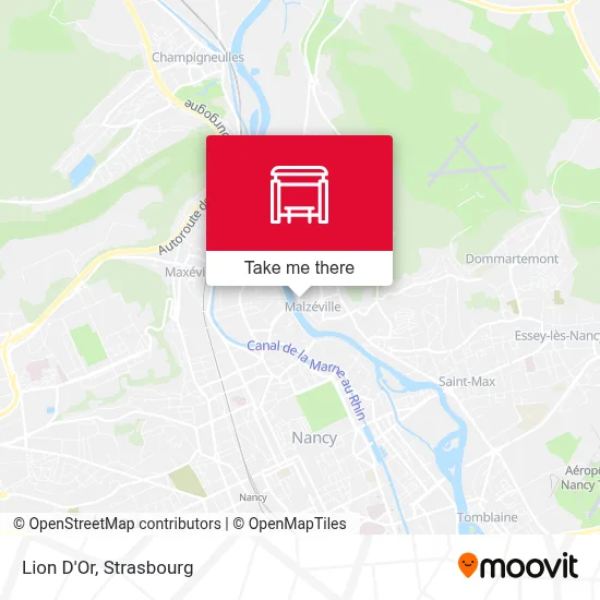 Lion D'Or map