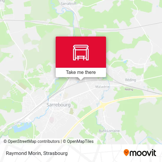 Raymond Morin map