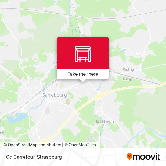 Cc Carrefour map