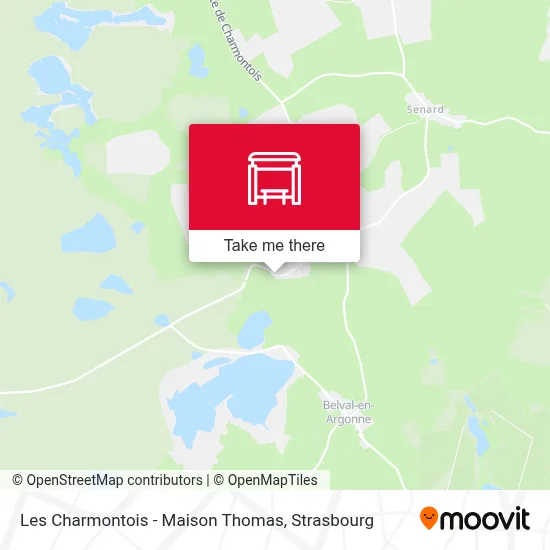Les Charmontois - Maison Thomas map